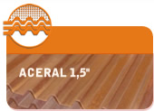 Aceral 1,5" Acero Galvanizado